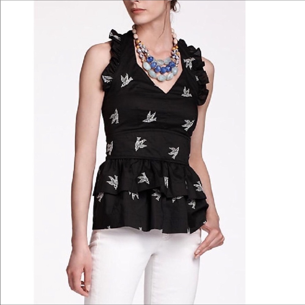 Anthropologie girls by savoy halter top